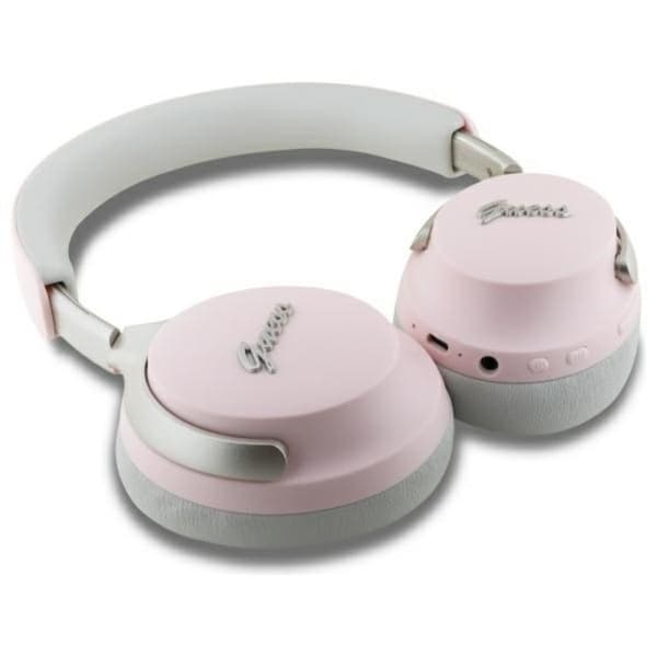 Guess Over-Ear-hovedtelefoner Bluetooth ANC/ENC Metal Script-logo