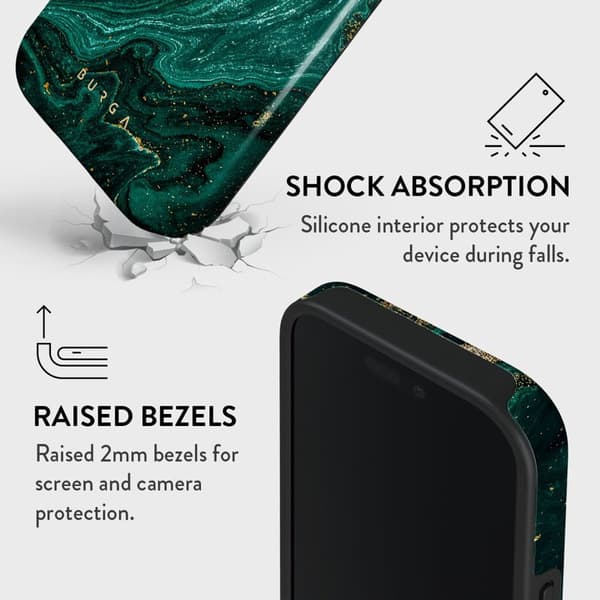 Burga Emerald Pool - Apple iPhone 14 Tough Skyddsskal