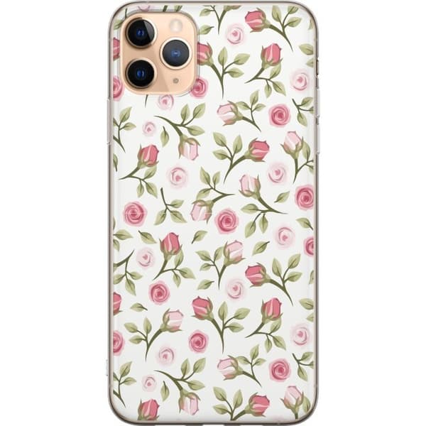 Telefontaske til Apple iPhone 11 Pro Max med blomster