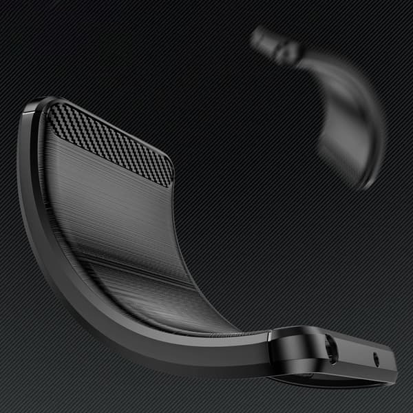 Google Pixel 10 Pro XL Carbon Silikoni - Musta