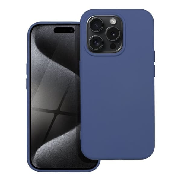 Mobilskal till iPhone 15 Pro Silicone - Blå