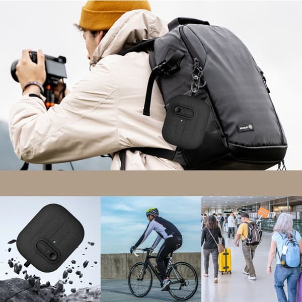 Tech-Protect Galaxy Buds 3/3 FE/3 Pro-etui, slank krog