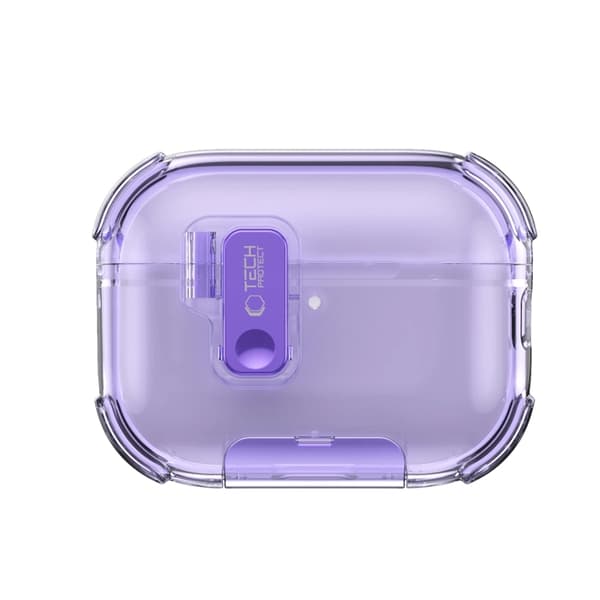 Cover Tech-Protect til Apple Airpods Pro 3 Bounce Pro - Lavendel
