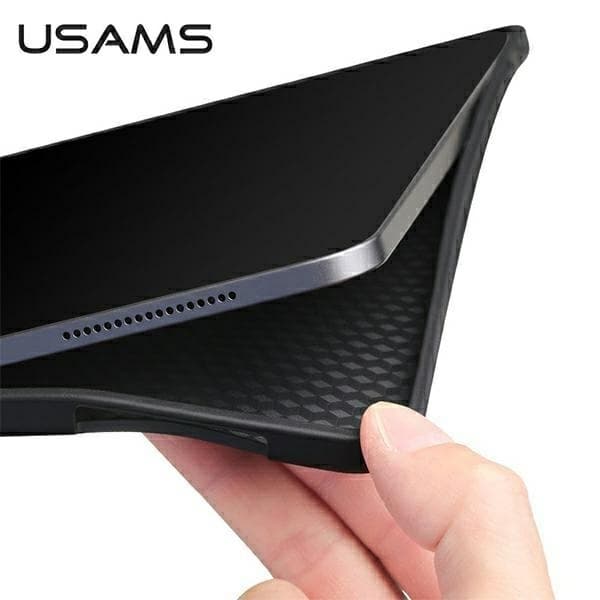 USAMS iPad Pro 12.9" (2021) Etui Smart Winto - Sort
