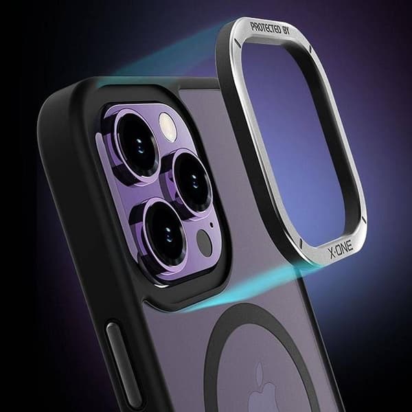 X-One Telefontaske til iPhone 15 Plus Magsafe Dropguard Air - Sort