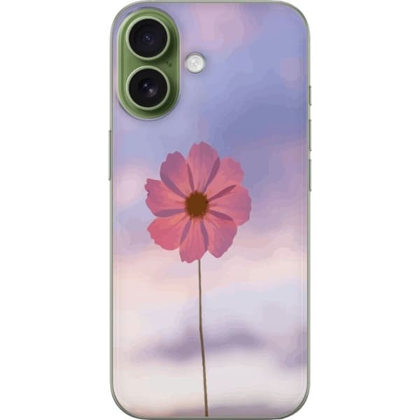 Mobilskal till Apple iPhone 17 med Rosa blomma