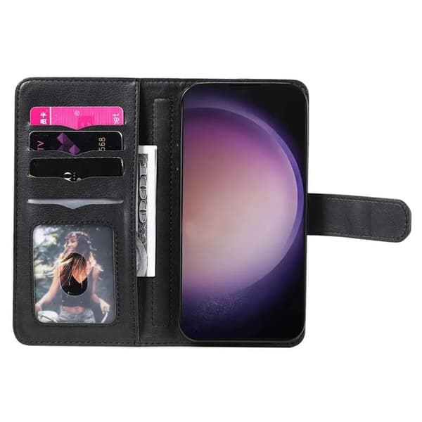 Galaxy S24 Ultra Pung Etui - Sort