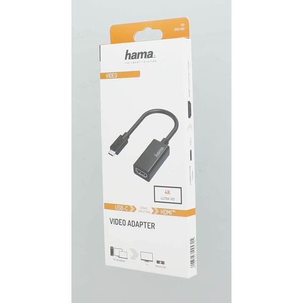 HAMA Videoadapter USB-C til HDMI Ultra-HD 4K