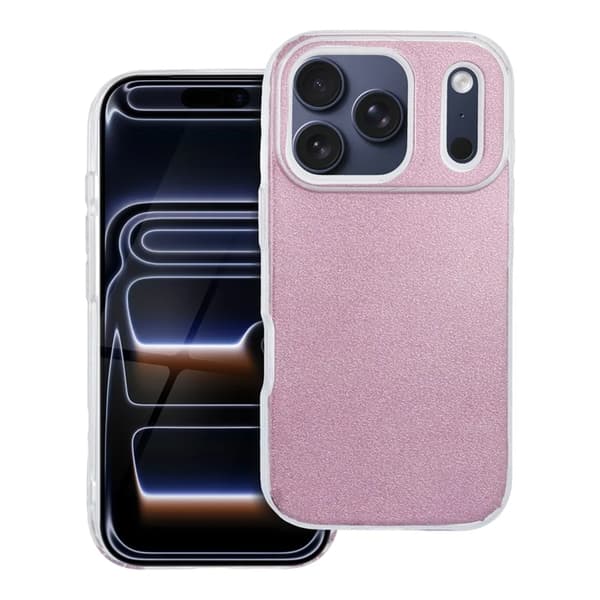Telefontaske til iPhone 17 Pro Max Shining - Lyserød