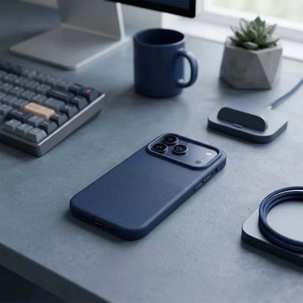 Mobilcover til iPhone 17 Pro Easy Dual - Blå