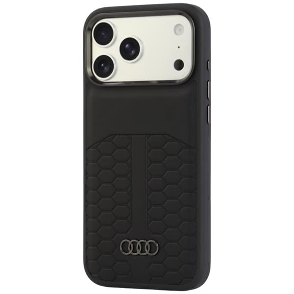 Audi Mobilcover Til iPhone 18 Pro Max/17 Pro Max Magsafe Læder - Sort