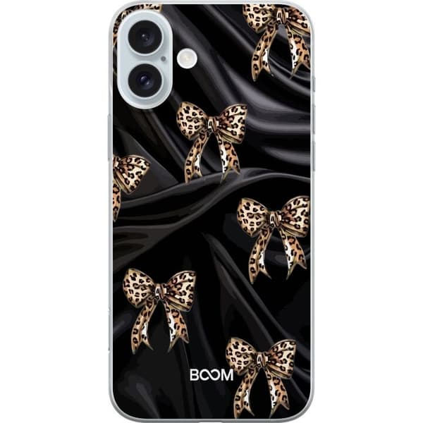 Mobilskal till Apple iPhone 16 Plus med Leopard Bow