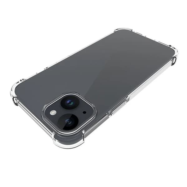 BOOM Mobilskal till iPhone 15 Plus Shockproof TPU - Clear