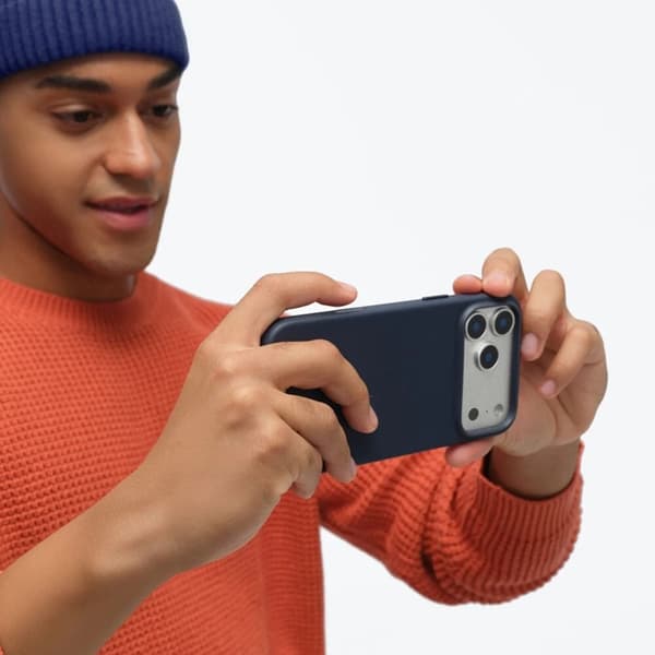 Moft Mobilskal För iPhone 17 Pro Magsafe Snap Movas - Marinblå