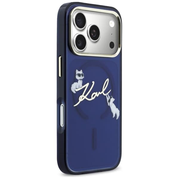 Karl Lagerfeld Mobilskal till iPhone 17 Pro Max Magsafe Choupettes Karl Script
