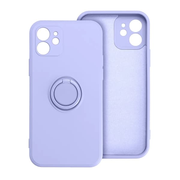 Mobilskal till iPhone 18 Pro Max/17 Pro Max Silikon Ring - Lila