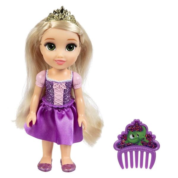DISNEY Docka Petite Doll w/ Comb Rapunzel 15cm