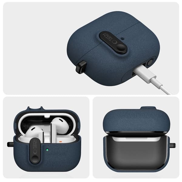 Tech-Protect Galaxy Buds 3/3 FE/3 Pro-etui, slank krog