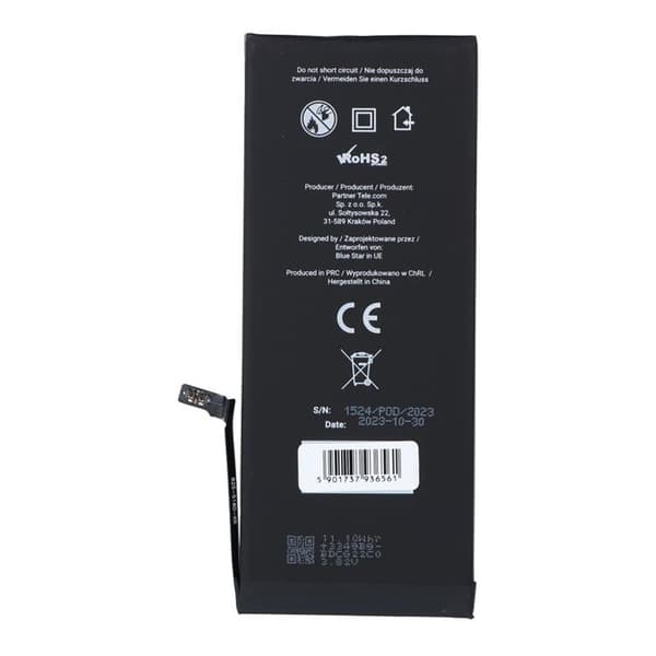 Blå stjerne iPhone 6S Plus batteri HQ 2750 mAh