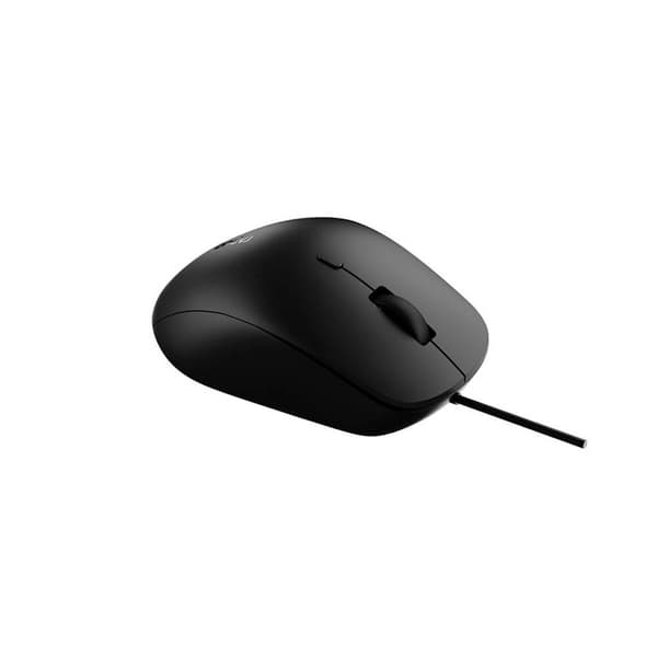 RAPOO Mouse N500 USB Kablet Lydløs Optisk Sort