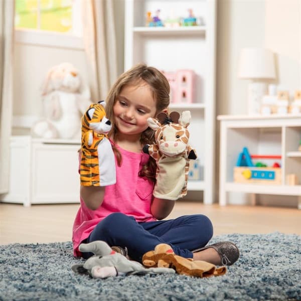 MND Hand Puppets Zoo Venner