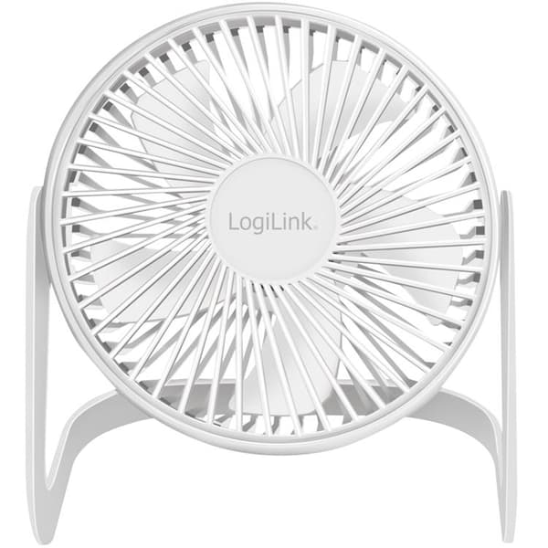 LogiLink USB Ventilator Ø15.24 cm - Hvid