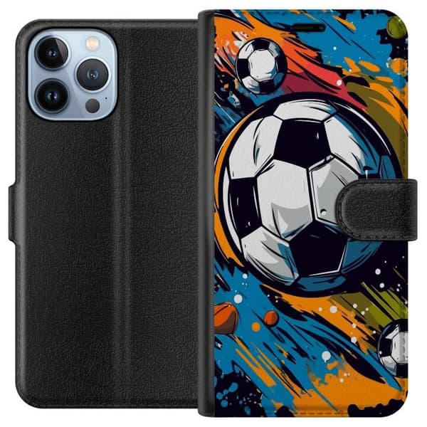Apple iPhone 13 Pro Max tegnebog med fodbolde