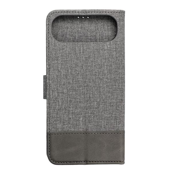 iPhone Air Lompakkokotelo Gomma - Harmaa