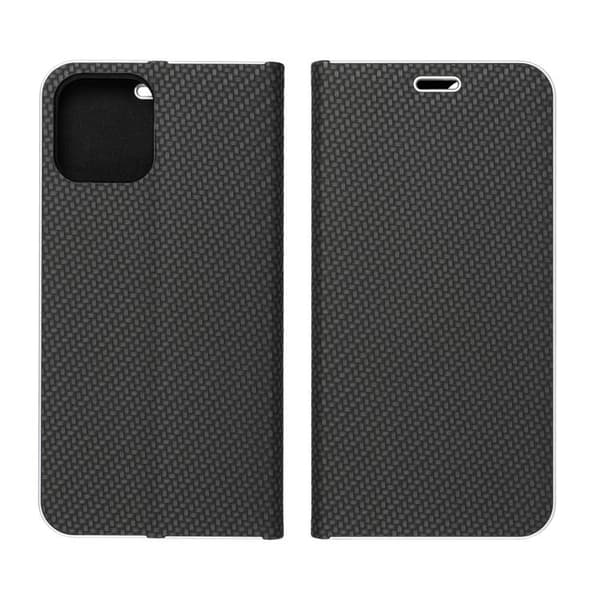 iPhone 16 Pro Max Lompakkokotelo Luna Carbon - Musta