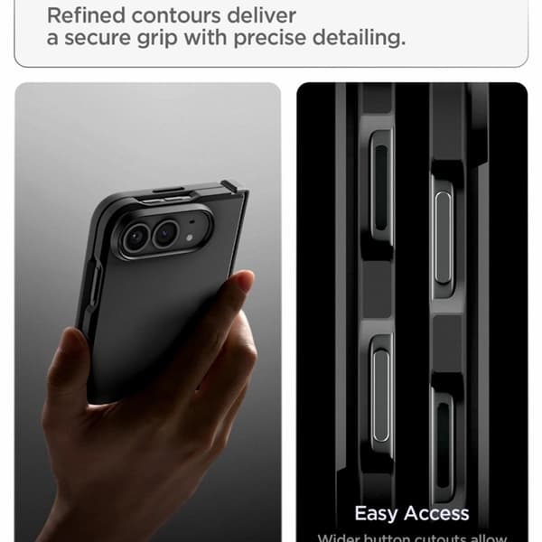 Spigen Mobilcover til iPhone Duo Magsafe Tough Armor - Sort