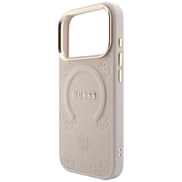 Guess Mobilskal För iPhone 18 Pro Max/17 Pro Max Magsafe Saffiano Peony