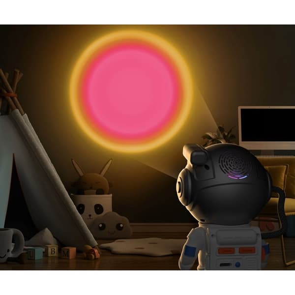 MOB Projektor Mini Stellar Light Space Vit Austonaut