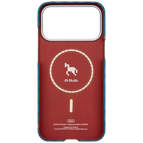 PITAKA Mobilskal För iPhone 17 Pro Max MagSafe Happiness Rides Edge