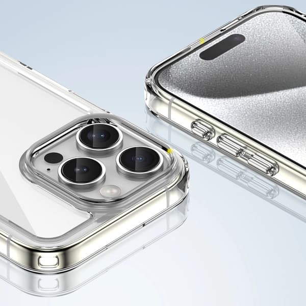 Mobilskal till iPhone 16e Outer Space - Clear