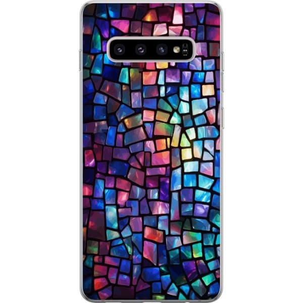 Telefontaske til Samsung Galaxy S10+ med Disco