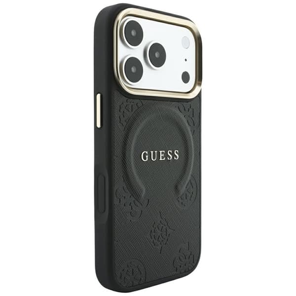 Guess Mobilskal För iPhone 18 Pro Max/17 Pro Max Magsafe Saffiano Peony