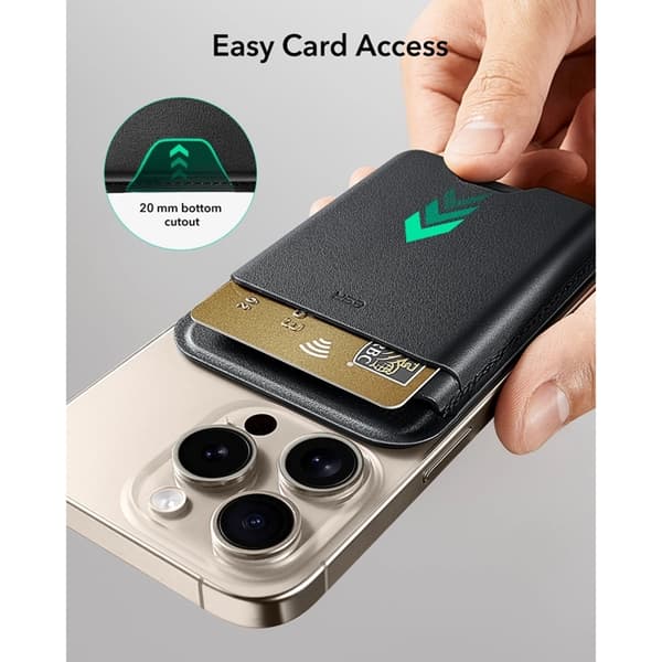 ESR Kortholder Magsafe Magnetic Classic RFID - Midnight Sort