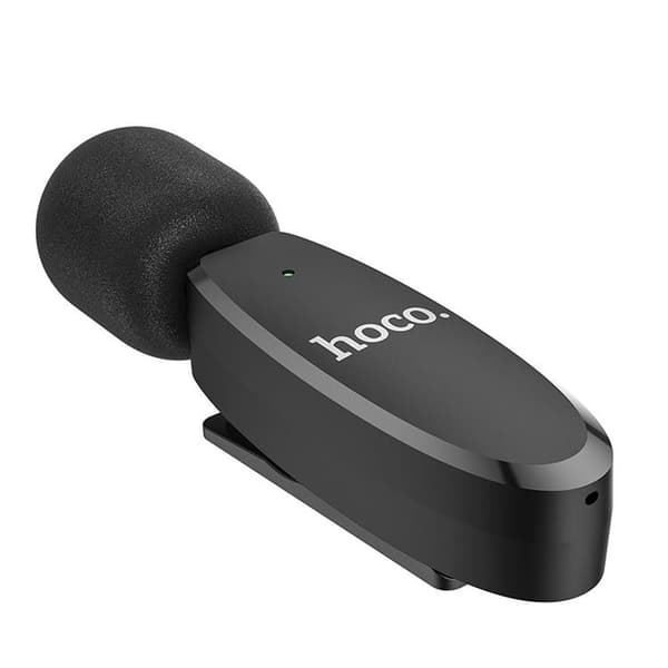 HOCO Trådlös Lavaliermikrofon Lightning L15 - Svart