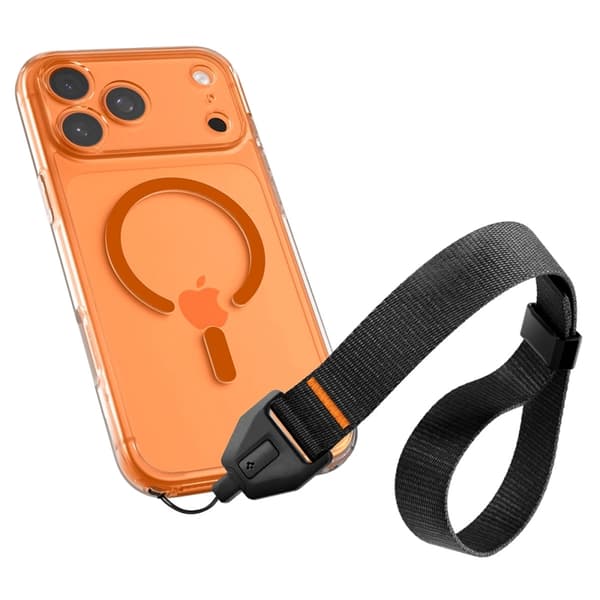 Spigen Mobilrem Wrist Adjustable Lanyard - Svart