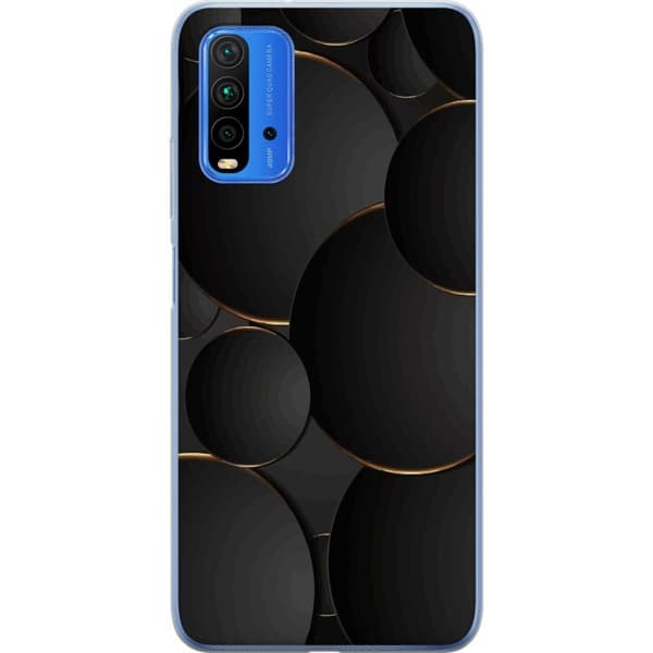 Mobilskal till Xiaomi Redmi Note 9 4G med Lyxig Cirklar