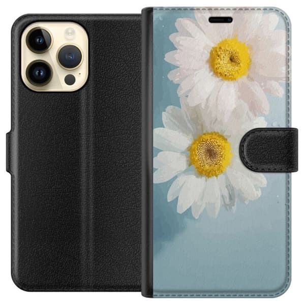Pung Taske til Apple iPhone 15 Pro Max med sommerblomster