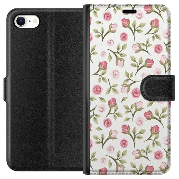 Pung Taske til Apple iPhone 6s med Blomster