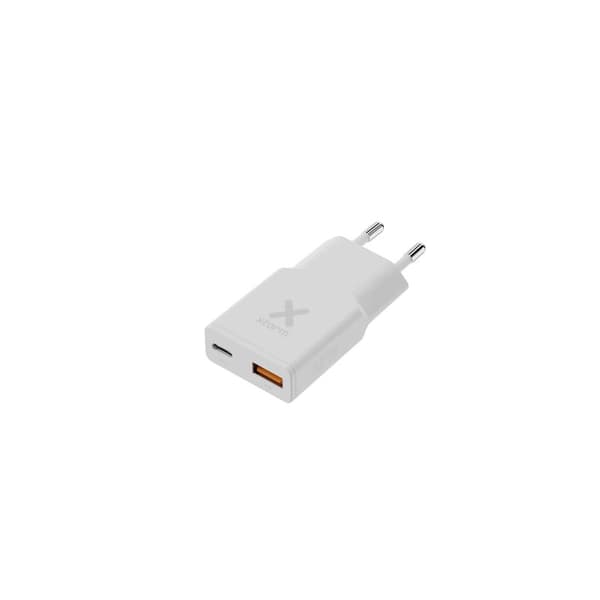 Xtorm 25W Go2 Slim Hemladdare USB-C PD/USB-A Vit