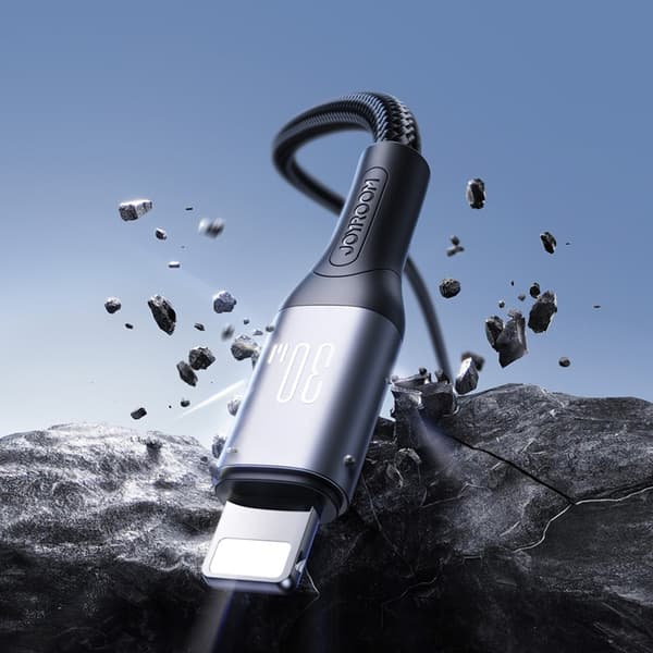 Joyroom USB-C - Lightning-kaapeli 30W 2m S-A28 - Musta