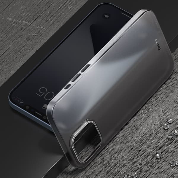 Baseus Wing Taske til iPhone 12 Pro Max - Gennemsigtig