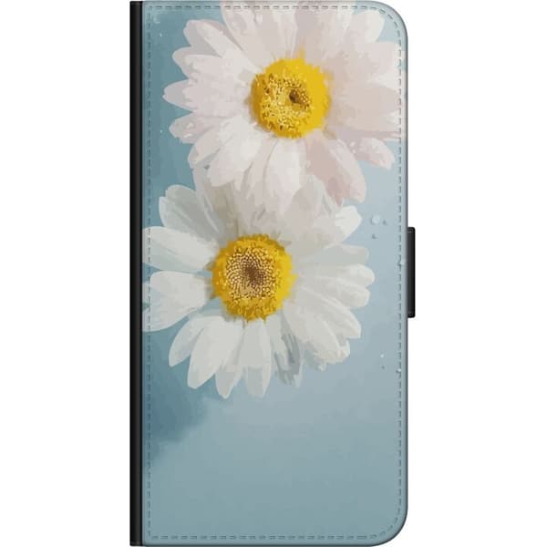 Plånboksfodral till Nokia 2.4 med Sommarblommor