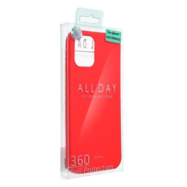 Roar Mobilskal till iPhone 15 Pro Jelly - Hot Rosa