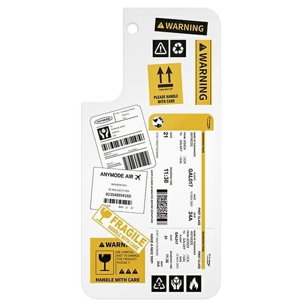 Telefontaske til Samsung Galaxy S22 Plus Panel - Hvid