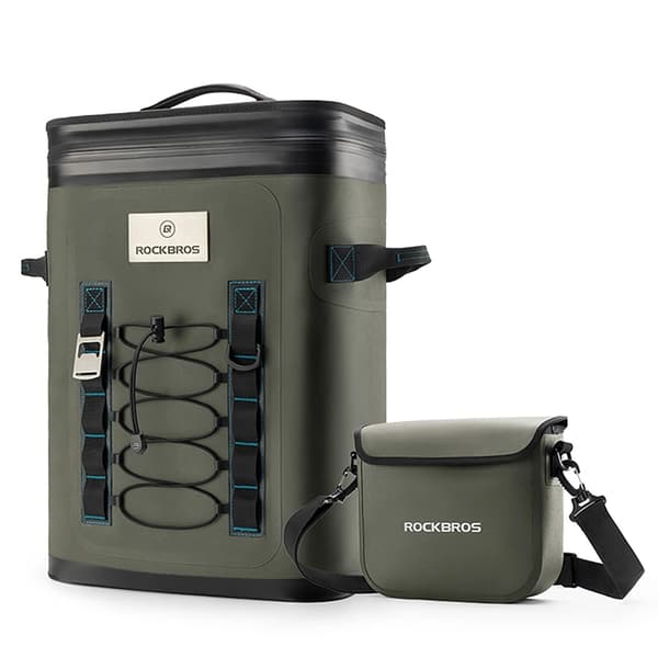 Rockbros Termisk Rygsæk med Isolering 20L - Grøn