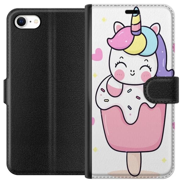 Pung Taske til Apple iPhone 6 med Happy Unicorn